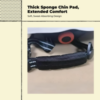 Adjustable helmet chin pad, easy install.
