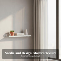 Single-Tier surfacemounted Rack Nordic design surfacemounted Picture Shelf Minimalist Design adaptable Use for Decor hobbyists