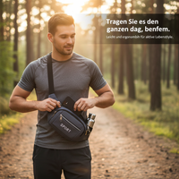 Unisex Waterproof Multi-functional Waist Bag for Work and Daily Use