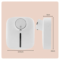 Wall-Mounted Foam Soap Dispenser Waterproof Bath Area Accessory Viewing Window