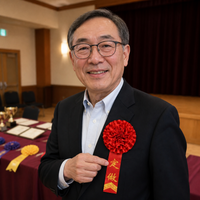Commendation Rosette Ribbon Flower for Military Service and Academic Achievement