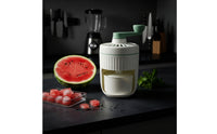 Hand-Crank Ice Crusher Detachable Manual Ice Crusher Non-Electric Snowball Machine for Families, Home Cooks, Kitchen, Parties