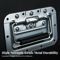 Recessed coil-loaded Pull comfortable Rubber Grip Ergonomic comfortable Rubber Grip Hardware Fitting for Musicians, tour crew members