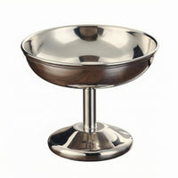 Stainless Steel Ice Dessert Cup Rust-Resistant Sundae Dish Rustproof Tableware