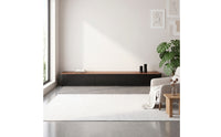 Low-Silhouette TV Cabinet with Drawers Walnut TV Stand with Storage Cabinets Modern Lowboard Spacious for Apartment