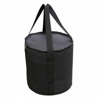 Cookware Organizer Bag Insulated Camping Storage Bag Wear-Resistant Large Capacity Outdoor Tote for Campers, Barbecue, Travel