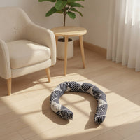 U-Shaped Pet Pillow Washable Pillow with Removable Cover Pet Cushion with Cover Detachable Cat Bed with Pillow Padded