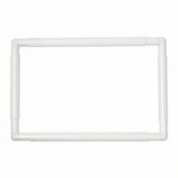 Square Embroidery Frame Plastic Cross-Stitch Frame Lightweight Holder Adjustable for Crafters, Punch Needle