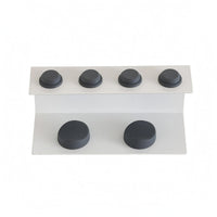 Hair Styling Tool Attachment Stand Two-Tier Hair Styling Tool Storage Stand Slanted Shelf Attachment Rack