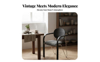 French Vintage and design Upholstered Y-shaped Chair durable Wood Frame Kitchen Seat mid-centuryera Modern Design Household Furniture Comfortable rear assistance for residents, Adults, Dining Room, Restaurant, Home