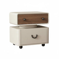 Modern Design cumulusShaped Cabinet Minimalist aesthetic Bedroom Furniture Drawer and Shelf Storage Nightstand long-lasting for Children, Homeowners, Apartment Dwellers, child's Room, Nursery, Playroom, Office