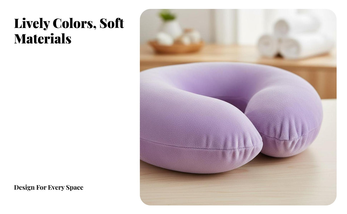 Hidden Zipper U-Shaped Face Pillow Removable and Washable U Shaped Face Cradle Easy to Clean for Beauticians, Estheticians, Home
