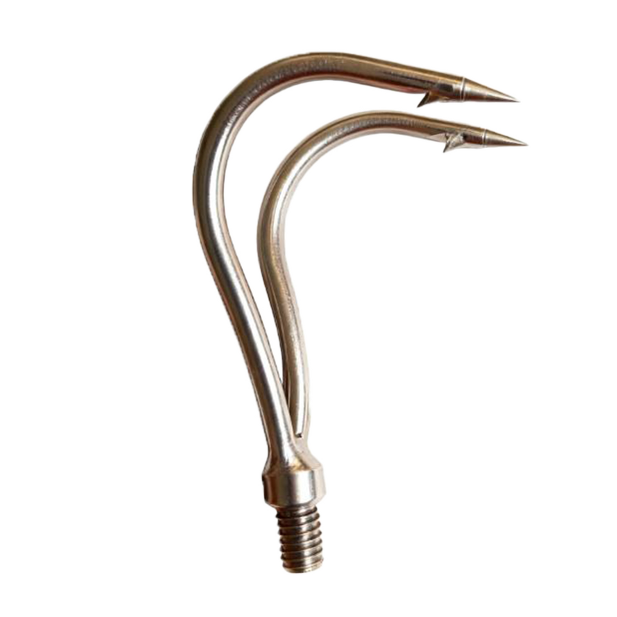 Stainless Steel Double Prong Fishing Tool, Outdoor, Barbed