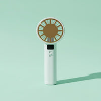 Handheld Cooling Fan Portable Ice Cooling Fan Adjustable Speed for Travel, Outdoor, Camping