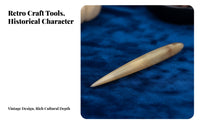 Ox Antler Modeling Tool Handmade Clay Sculpture Multi-Purpose for Sculptors