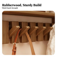 Keyboard Key Flip Hook Rail Space-Saving Flip-down Hook Rack Modern design