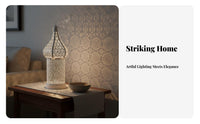Moroccan Design LED Lantern Shadow Casting Effect Moroccan Design Lantern