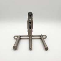 Padded Wind-Instrument Polishing Stand Easy to Set up Metal Stand with Cone Top Stable Aerophone Holder Long-Lasting for Musicians, Workshop