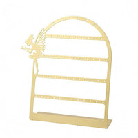 Fairy Silhouette Earring Display Rack Arched Frame Earring Display Stand Flat Base Iron