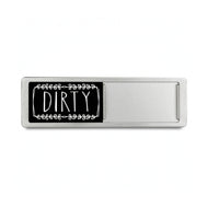 Dishwasher Clean Dirty Sign Sliding Clean Dirty Sign Dishwasher Indicator Reversible Acrylic for Busy Families, Kitchen
