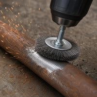 Hex Shank Wire Brush Set for Drill, Rust Removal and Polishing