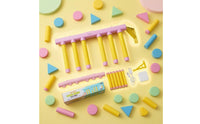 Hanging Rods Wall-Mounted Reaction Coach USB Charging Hand Speed Test Toy Adhesive Pads Foam Rod Reaction Game Pastel Colors