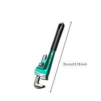Heavy Duty Pipe Wrench Green Painted Adjustable Pipe Wrench