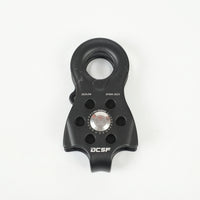 Compact Climbing Pulley Heavy-Duty Pulley with Ball-Bearing Sheave Light Hardware Easy for Rescue
