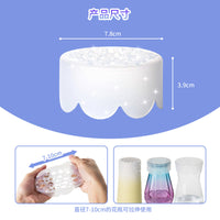 Silicone Spiral Ikebana Stem Holder for Flower Arrangements