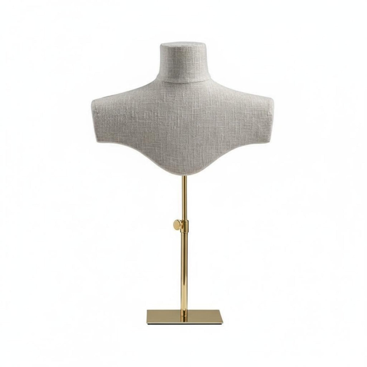 Necklace Mannequin Stand Minimalist Design Neutral Color for Boutiques