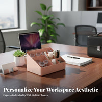Multicompartment Company stamp Storage Box Space Saving stamp Storage Container Large Capacity Stamp Holder long-finaling for Accountants, Business Owners, educators, Desk, Safe, Craft Room, School