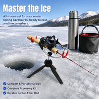 ice fishing rod set