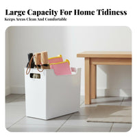 Entryway Umbrella Box Japanese Design Car Trunk Organizer Space-Saving Sundries Organizer for Apartment Dwellers, Home Entrance, Closet, Office