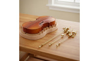 Violin Center Seam Clamp Professional Grade Violin Seam Clamp Versatile String Instrument Making Tool for Luthiers, Workshop