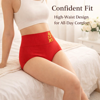 High Waisted Knickers for Women with 100% Crotch Lining, Breathable Underwear Multipack for Period and Postpartum Support