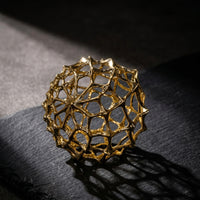 Tabletop Decorative Sphere Minimalist Tabletop Decorative Ball Abstract Geometric Sphere for Entryway