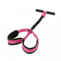 Multifunctional Pedal Resistance Band Multifunction Sit-up Pull Rope Full Body Workout Foot Pedal Puller Non-Slip for Beginners, Women, Home Gym, Travel