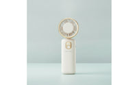 Foldable Fan Lightweight Handheld Fan with Lanyard Battery Powered for Commuters