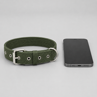 Dog Collar, Adjustable Nylon Dog Collar 3cm Wide, Robust Collar for Dogs 16-40kg, with Quick Release Buckle for Training & Walks