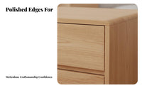 Minimalist Design 3-Drawer End Table Modern Design 3-Drawer Chest Spacious Storage Nightstand Sturdy Construction for Apartment Dwellers, Homeowners, Students, Home, Guest Room, Hallway