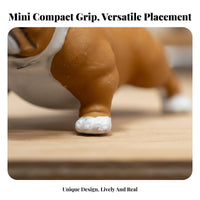 Canine Figurine Dog Model High Detail Resin Canine Figurine Model Realistic Muscular Dog Figurine for Collectors, Hobbyists, Micro Landscapes