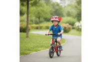 Rechargeable Full Face Bike Helmet Adjustable Full Face Two-Wheeled Vehicle Helmet Ventilated Safeguarding for Children, Young Person, Toddlers, Cycling, Skating