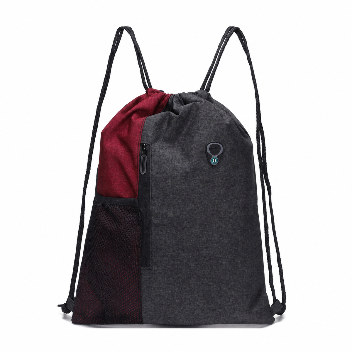 Large Capacity Folding Drawstring Backpack for Sports and Travel