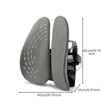 Ergonomic Support Cushion Adjustable Back Support Cushion Breathable Backrest Long-Lasting for Drivers