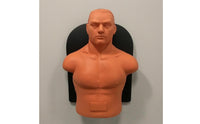 High Elasticity Half Body Punching Mannequin Shock Absorbing Torso Punching Target Realistic Skin Feel Boxing Body Target