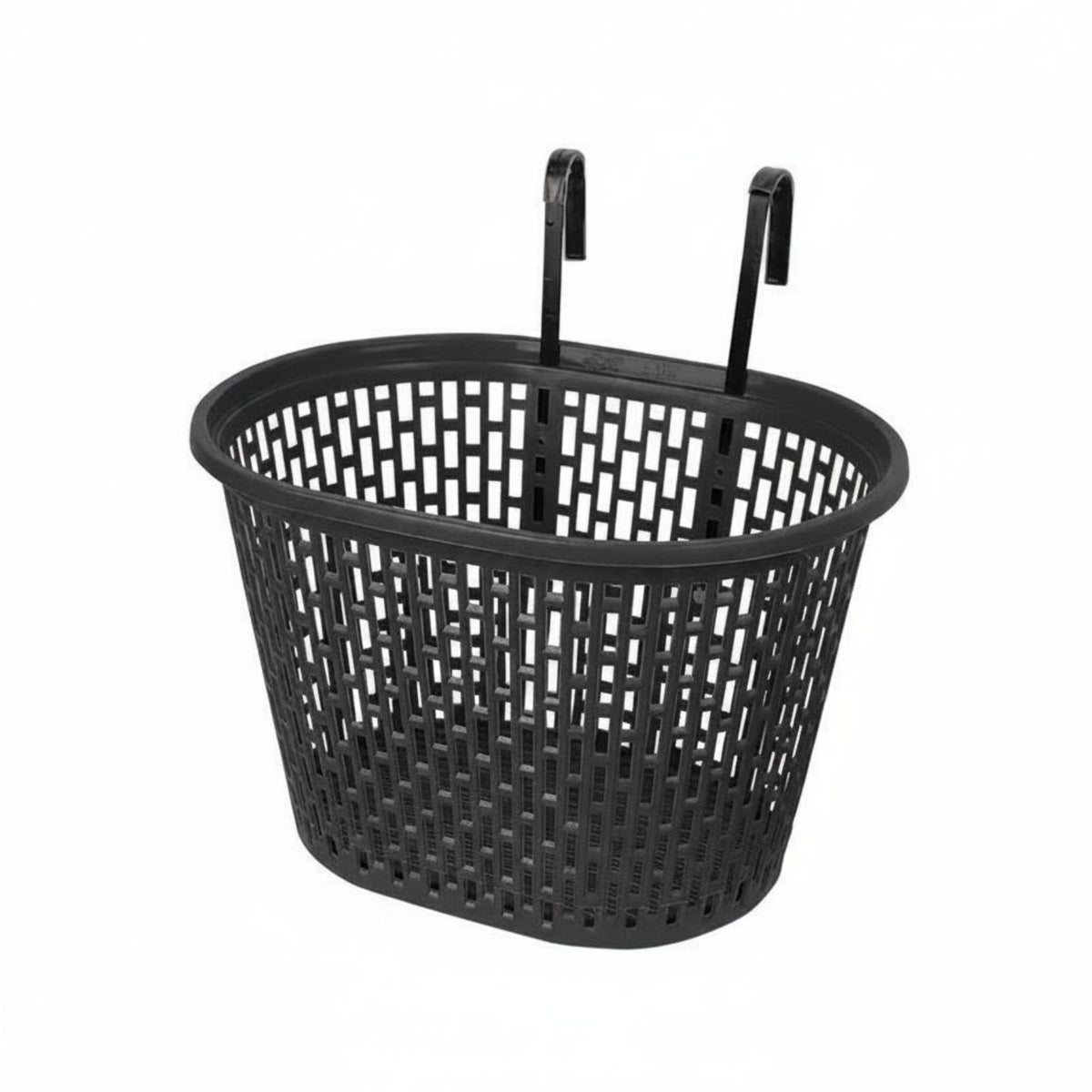 Plastic Cycle Basket Foldable Handlebar Basket Sturdy Lightweight for Biking, Commuting