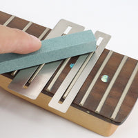 2 Pieces Reusable Fret Polishing Guard Long-Lasting Fret Dressing and Polishing Tool Rust Resistant Fingerboard Protector Flexible Design for Luthiers