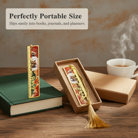 Year of the Horse Metal Bookmark Ruler, Chinese Style Hollow Design, Exquisite Stationery Gift for Students and Teachers