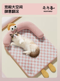 猫垫子四季通用猫窝睡垫冬加厚保暖新型猫床可拆洗猫咪睡觉窝冬天