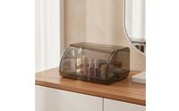 Clear Makeup Organizer with Transparent Lid Dustproof Makeup Organizer with Lid Dust Free Display Case Elegant for Dresser